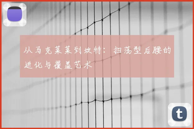 从马克莱莱到坎特:扫荡型后腰的进化与覆盖艺术
